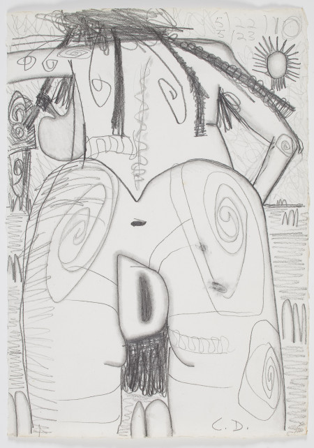 Study for Bathers, Graphite on paper