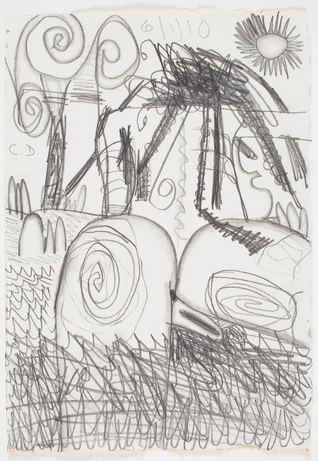 Study for Bathers, Graphite on paper