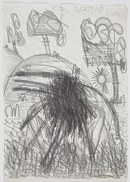 Study for Bathers, Graphite on paper