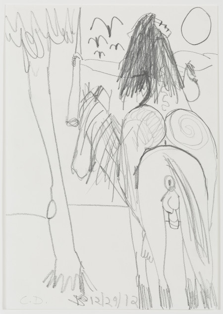 Study for Horse and Rider (My X) (26), Graphite on paper