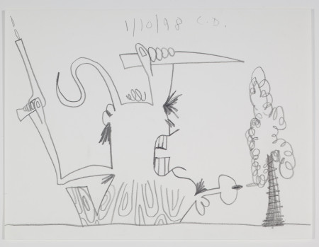 Untitled (1/10/98), Pencil on paper