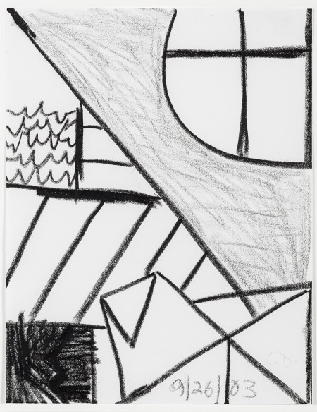 Untitled (1/18/98), Pencil on paper