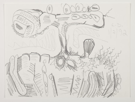 Untitled (1/2/92), Pencil on paper