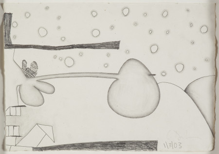Untitled (1/3/03), Pencil on paper