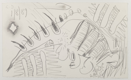 Untitled (1/8/89), Pencil on paper