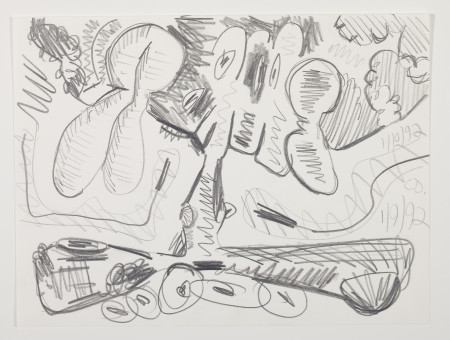 Untitled (1/9/92), Pencil on paper