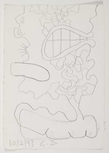 Untitled (10/2/93), Pencil on paper