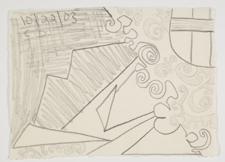 Untitled (10/22/03), Pencil on paper