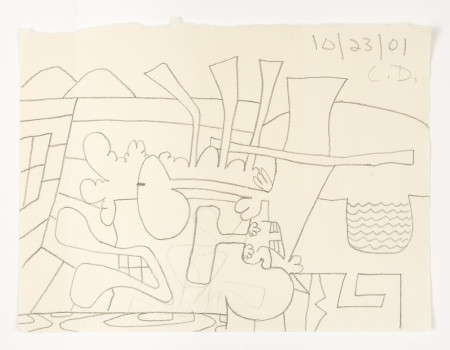 Untitled (10/23/01), Pencil on paper