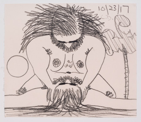 Untitled (10/23/17), Pencil on paper