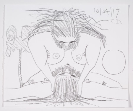 Untitled (10/24/17), Pencil on paper