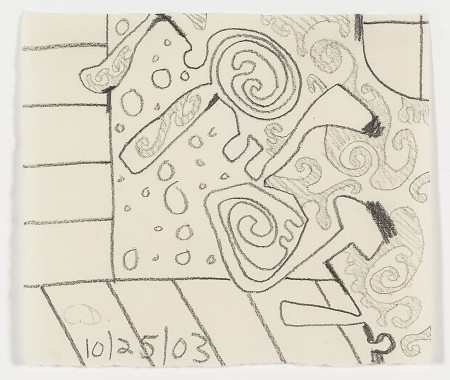 Untitled (10/25/03), Pencil on paper
