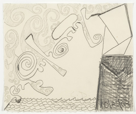 Untitled (10/25/03), Pencil on paper