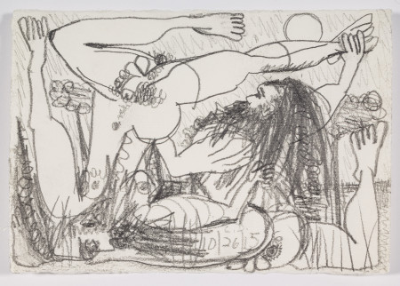 Untitled (10/26/15), Pencil on paper