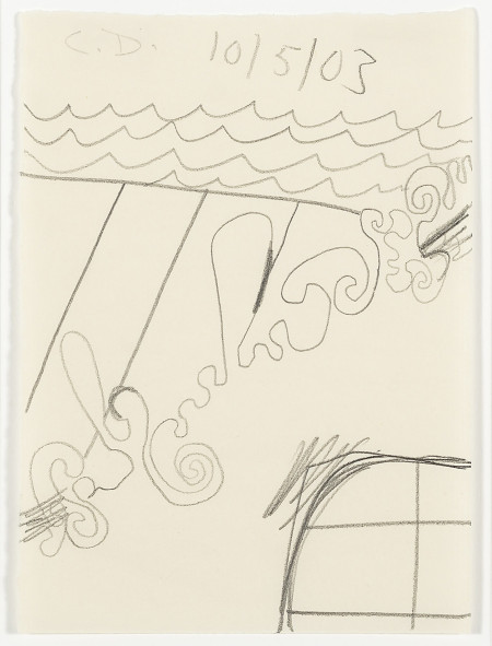 Untitled (10/5/03), Pencil on paper