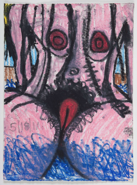 Untitled (10), Watercolor crayon and pencil on paper