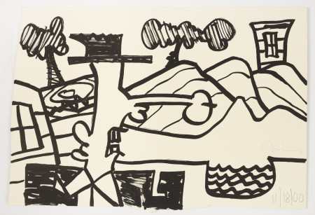 Untitled (11/18/00), Permanent marker on paper