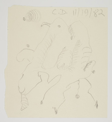 Untitled (11/19/82), Pencil on paper