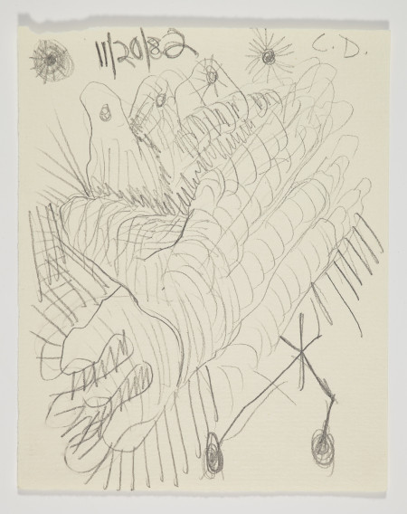 Untitled (11/20/82), Pencil on paper