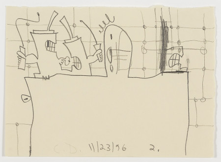 Untitled (11/23/96), Pencil on paper