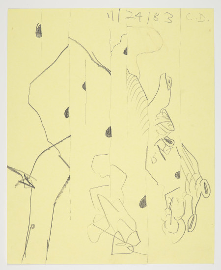 Untitled (11/24/83), Pencil on paper