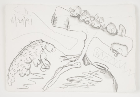 Untitled (11/24/91), Pencil on paper