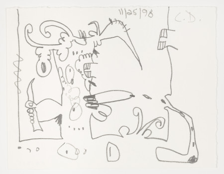 Untitled (11/25/98), Pencil on paper