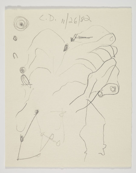 Untitled (11/26/82), Pencil on paper