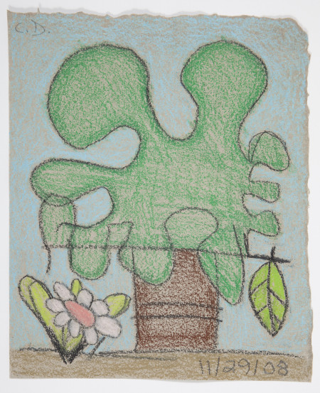 Untitled (11/29/08), Colored pencil and pencil on paper