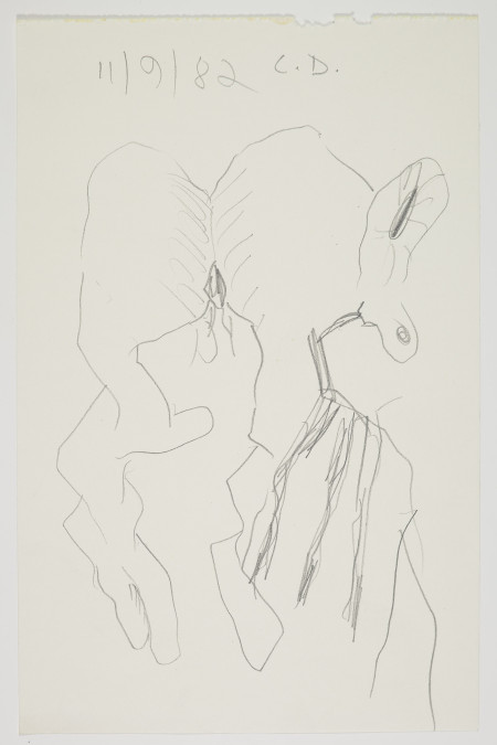 Untitled (11/9/82), Pencil on paper