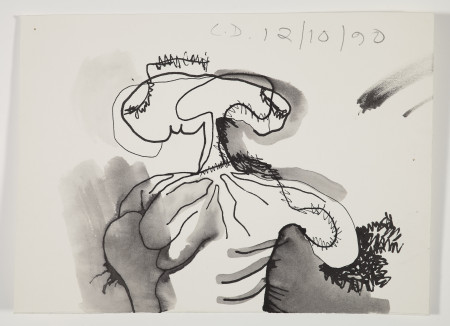 Untitled (12/10/90), Ink and pencil on paper