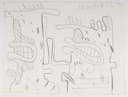Untitled (12/10/94), Pencil on paper