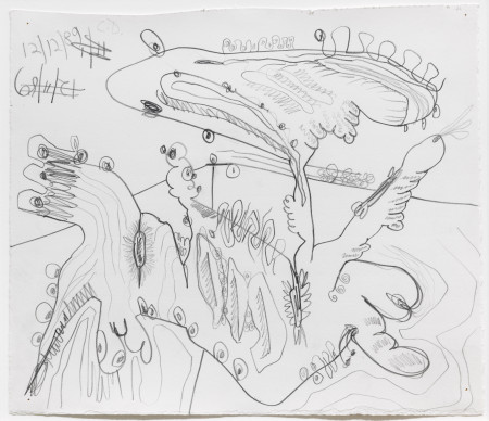 Untitled (12/12/89), Pencil on paper