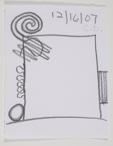 Untitled (12/16/07), Pencil on paper