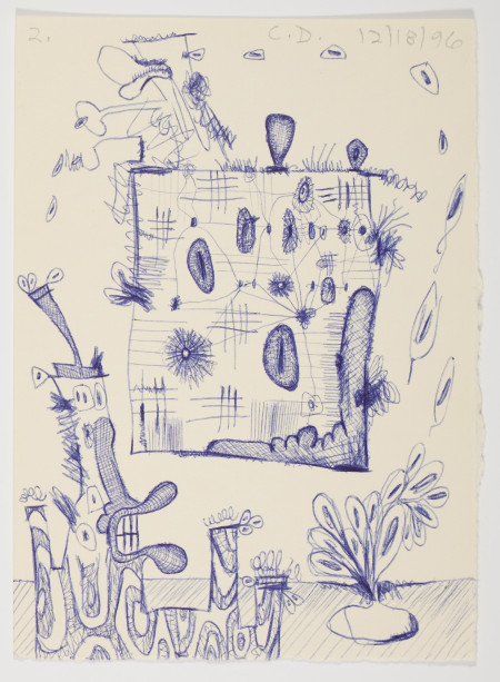 Untitled (12/18/96), Pen and pencil on paper