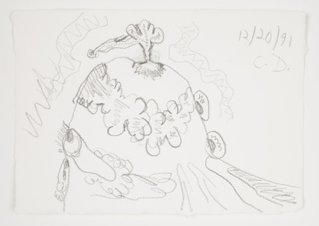 Untitled (12/20/91), Pencil on paper