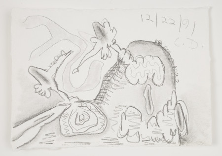 Untitled (12/22/91), Pencil on paper