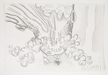 Untitled (12/24/91), Pencil on paper