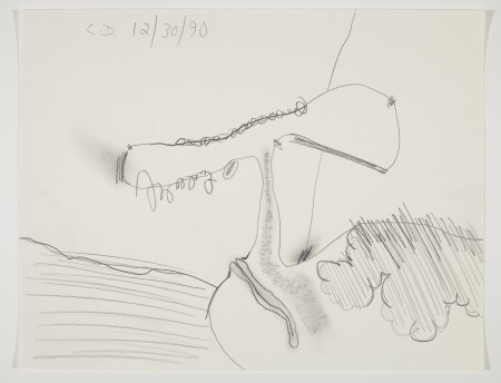 Untitled (12/30/90), Pencil on paper