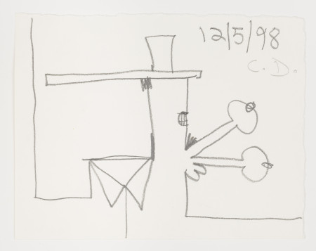 Untitled (12/5/98), Pencil on paper