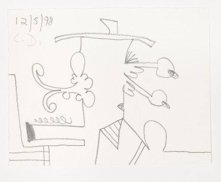 Untitled (12/5/98), Pencil on paper