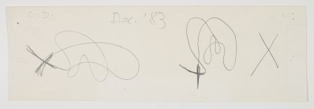 Untitled (12/83), Pencil on paper
