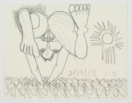 Untitled (2/19/13), Pencil on paper