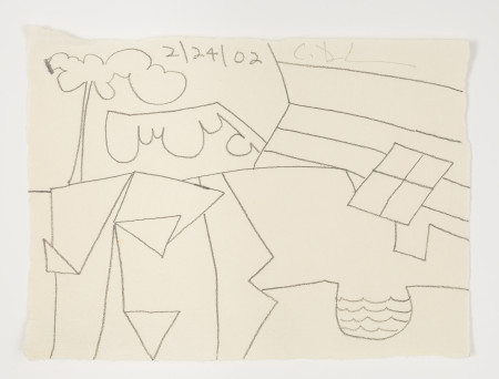 Untitled (2/24/02), Pencil on paper