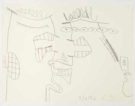 Untitled (3/2/96), Pencil on paper