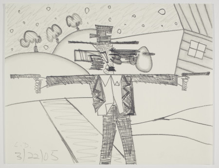 Untitled (3/22/05), Pencil on paper