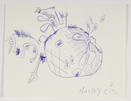 Untitled (3/23/97), Pen and pencil on paper