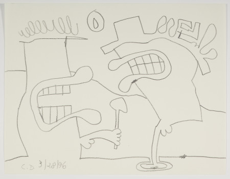 Untitled (3/28/96), Pencil on paper