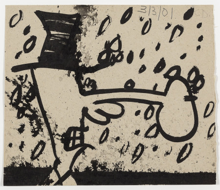 Untitled (3/3/01), Ink on paper