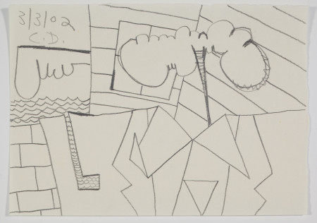 Untitled (3/3/02), Pencil on paper